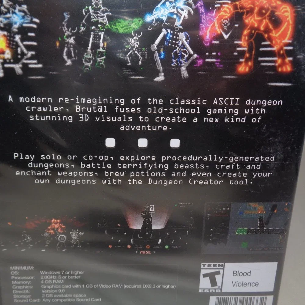 BRUTAL New PC DVD-ROM Video Game